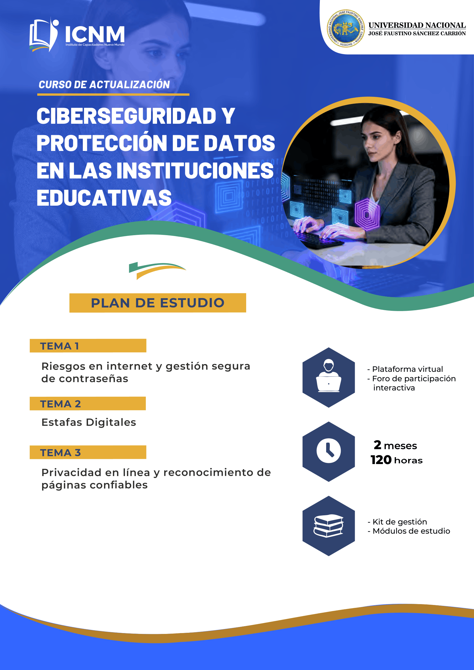 Brochure CIBERSEGURIDAD Y PROTECCIÓN DE DATOS EN LAS INSTITUCIONES EDUCATIVAS
