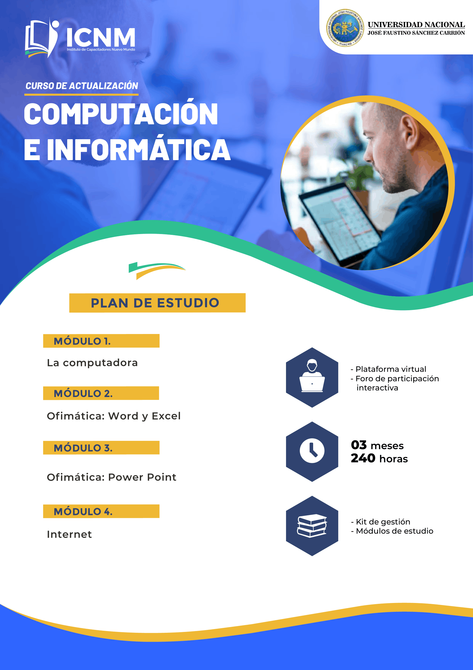 Brochure COMPUTACIÓN E INFORMÁTICA
