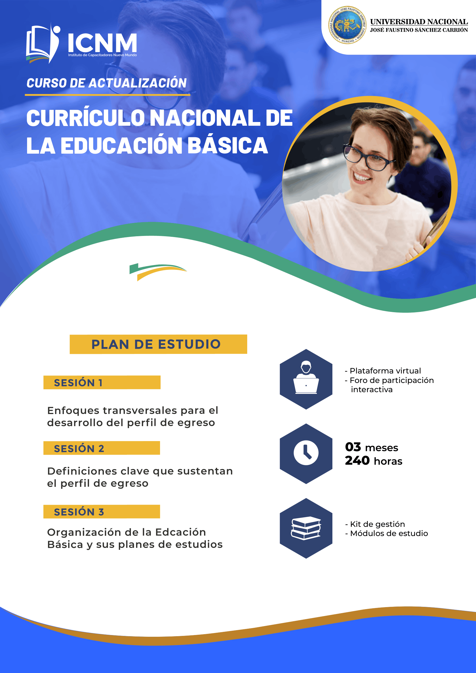 Brochure CURRÍCULO NACIONAL DE LA EDUCACIÓN BÁSICA