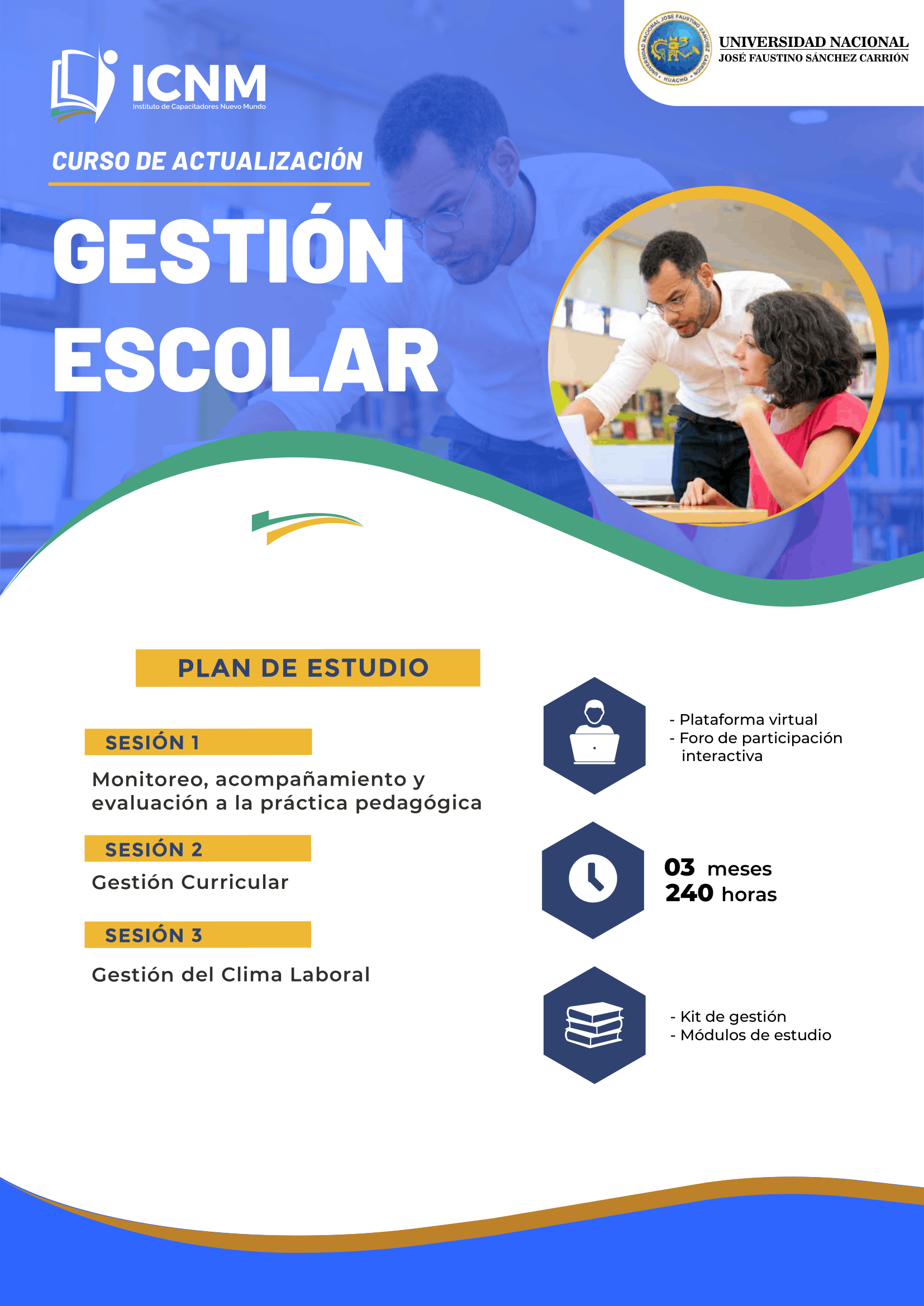 Brochure GESTIÓN ESCOLAR