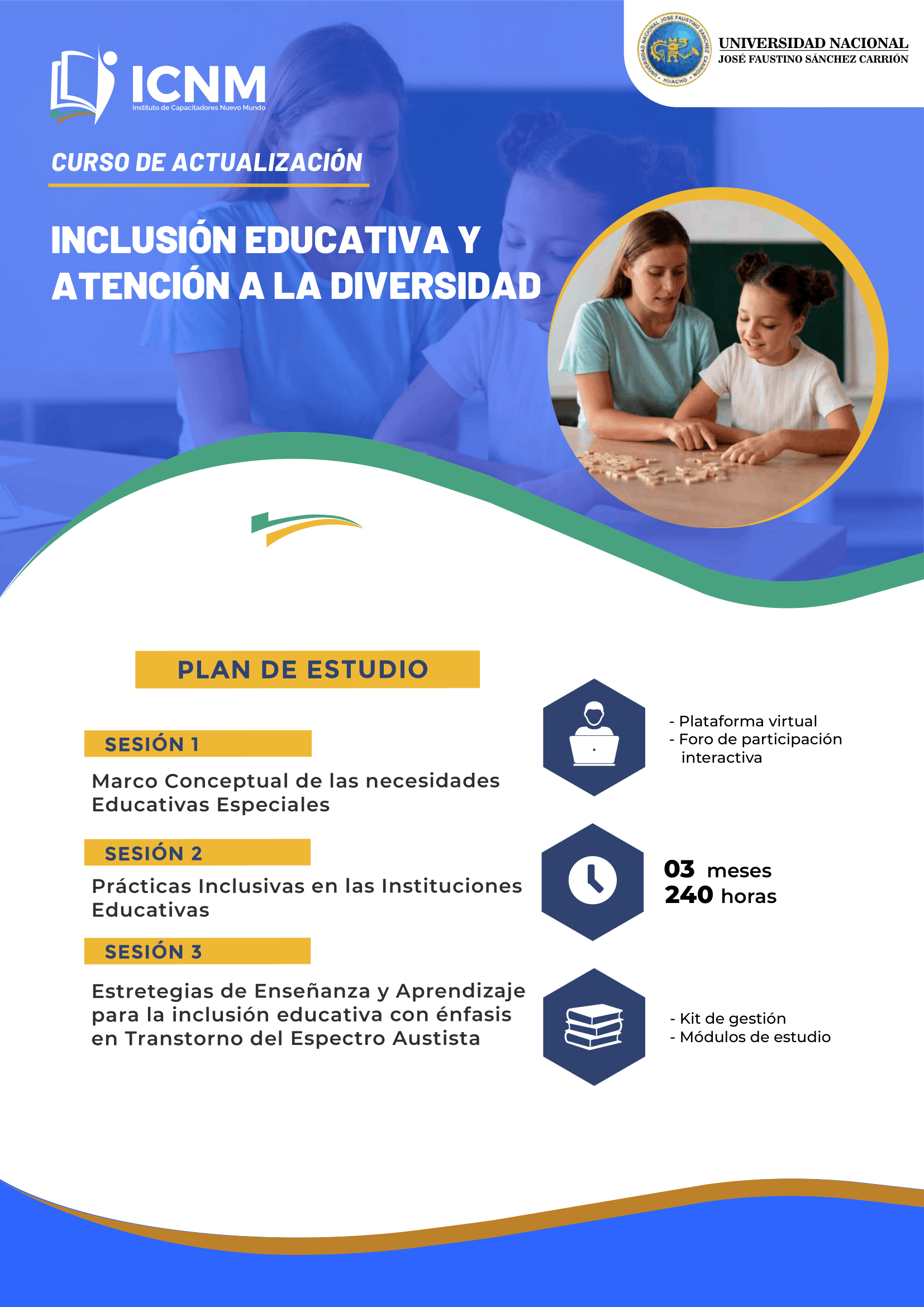 Brochure INCLUSIÓN EDUCATIVA Y ATENCIÓN A LA DIVERSIDAD