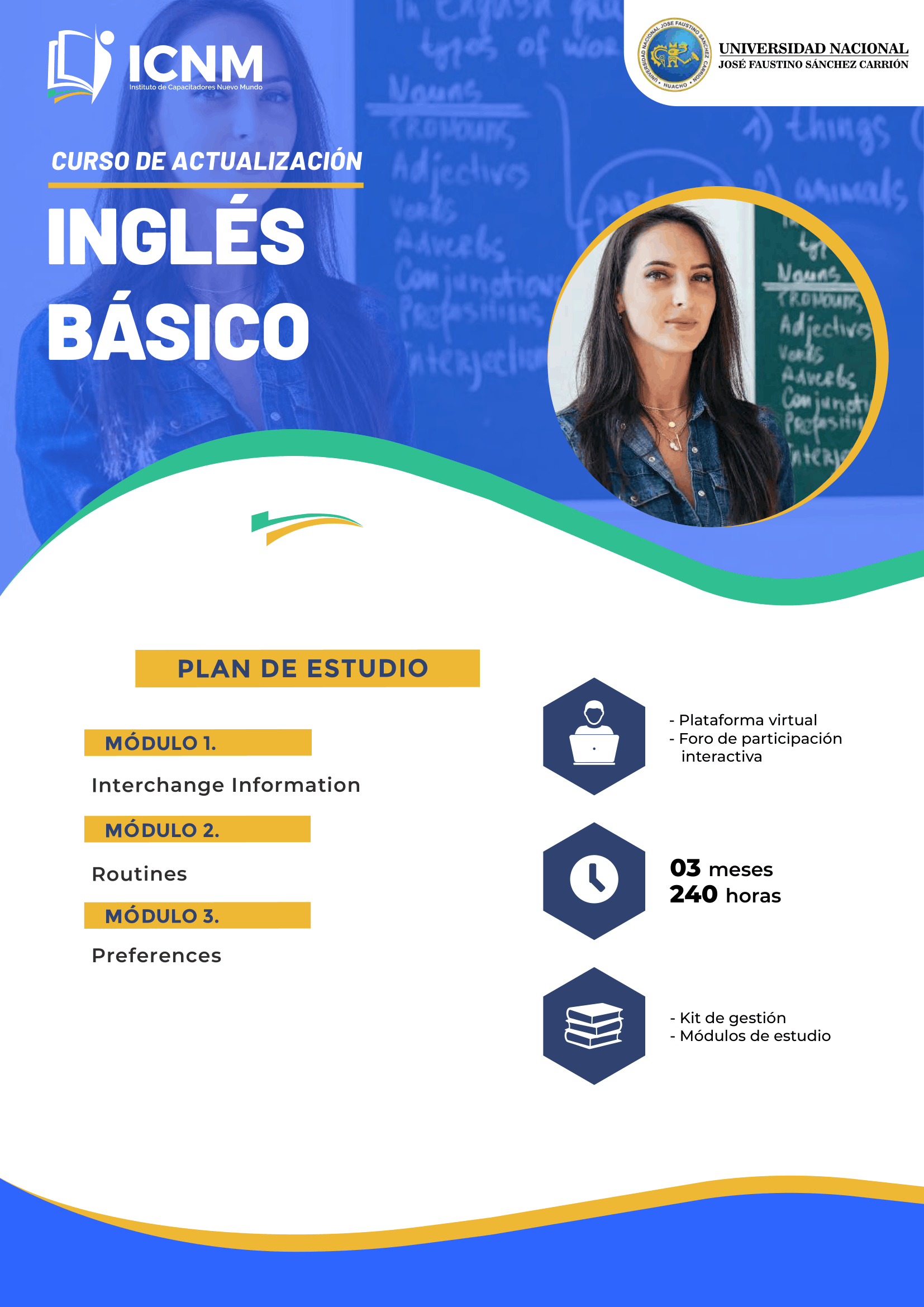 Brochure INGLÉS BÁSICO