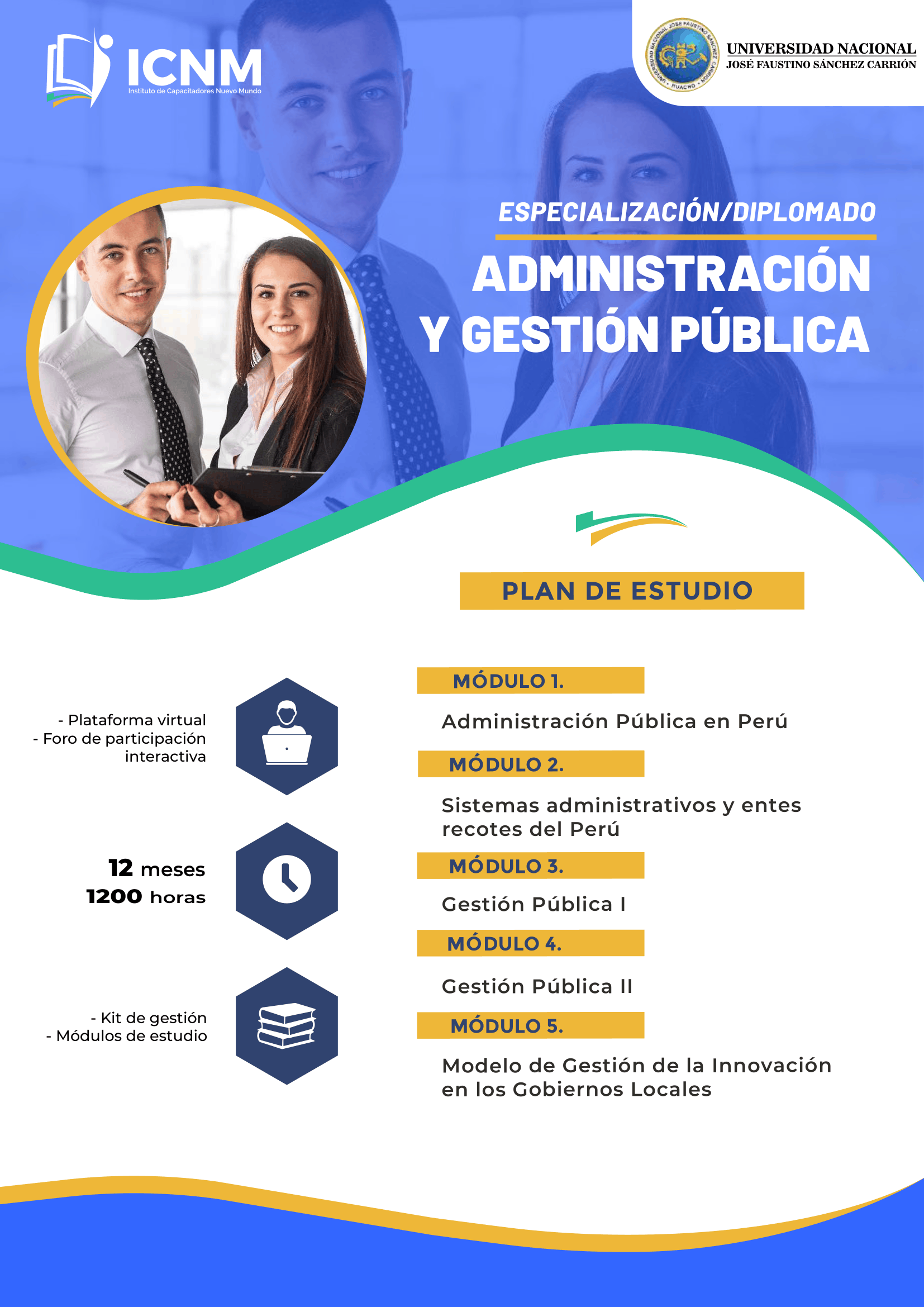 Brochure ADMINISTRACIÓN Y GESTIÓN PÚBLICA