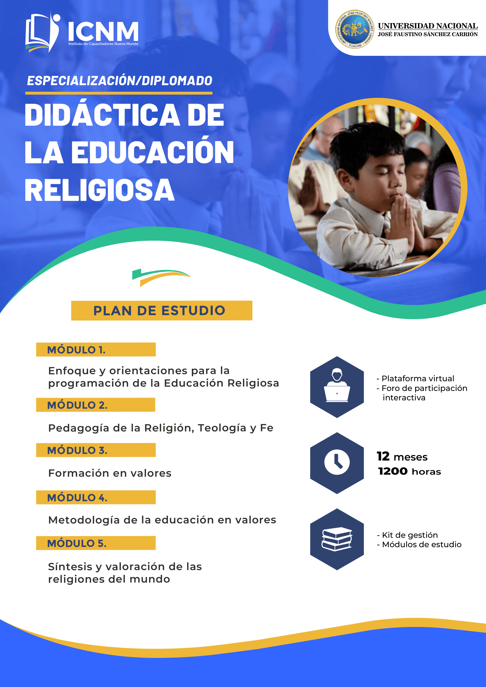Brochure DIDÁCTICA DE LA EDUCACIÓN RELIGIOSA