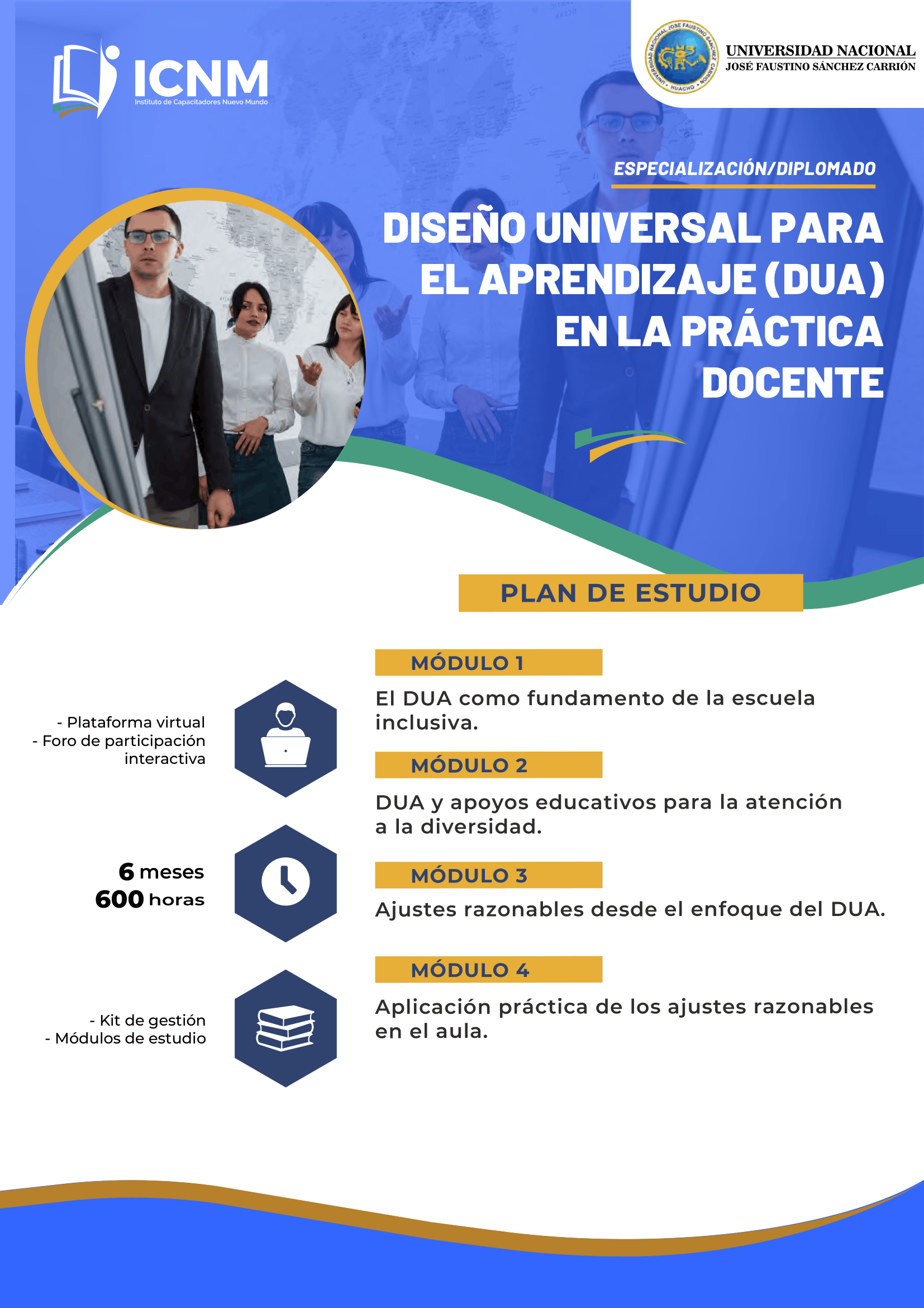 Brochure DISEÑO UNIVERSAL PARA EL APRENDIZAJE (DUA) EN LA PRÁCTICA DOCENTE