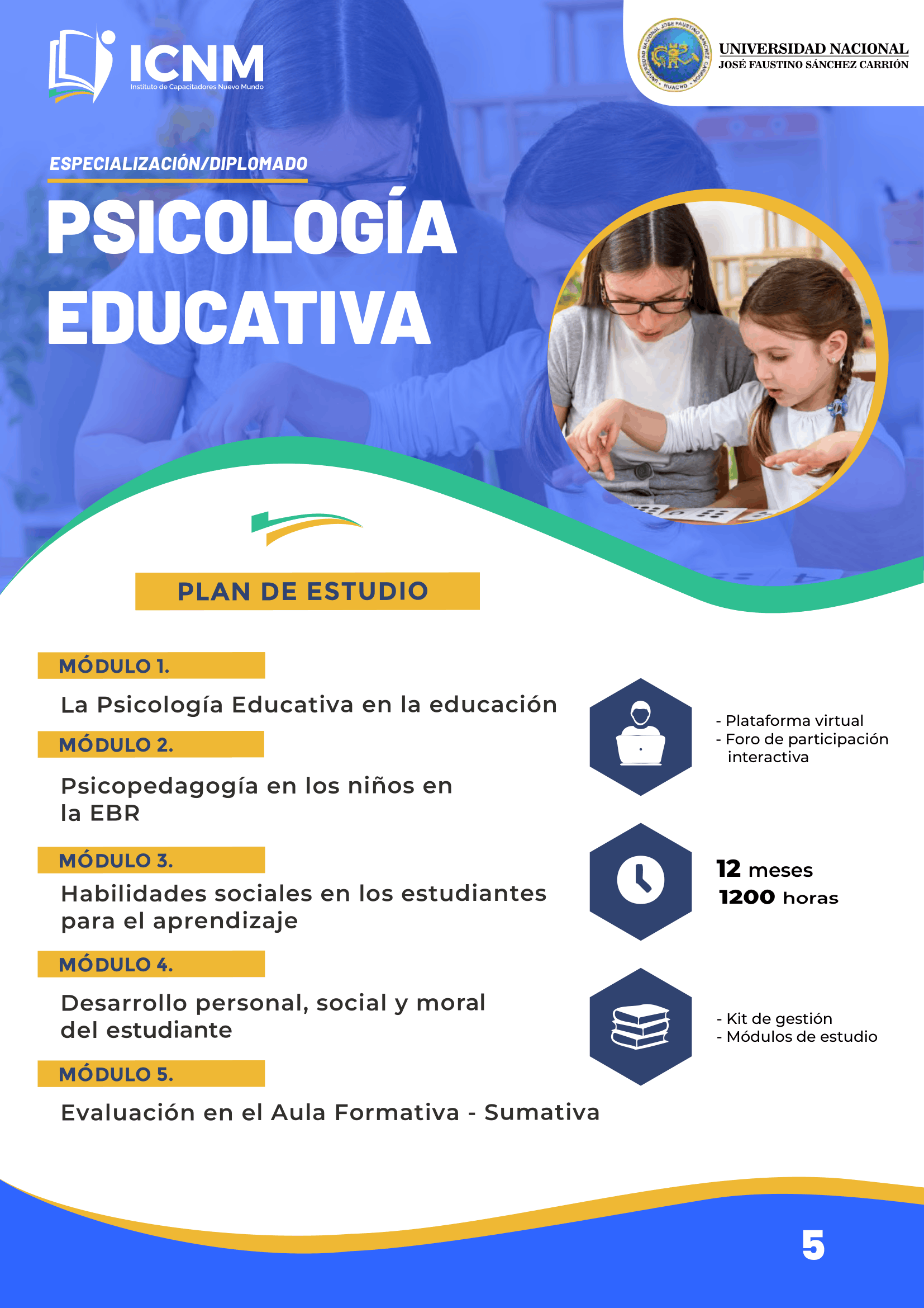 Brochure HABILIDADES DIRECTIVAS PARA LA GESTIÓN ESCOLAR EFICAZ