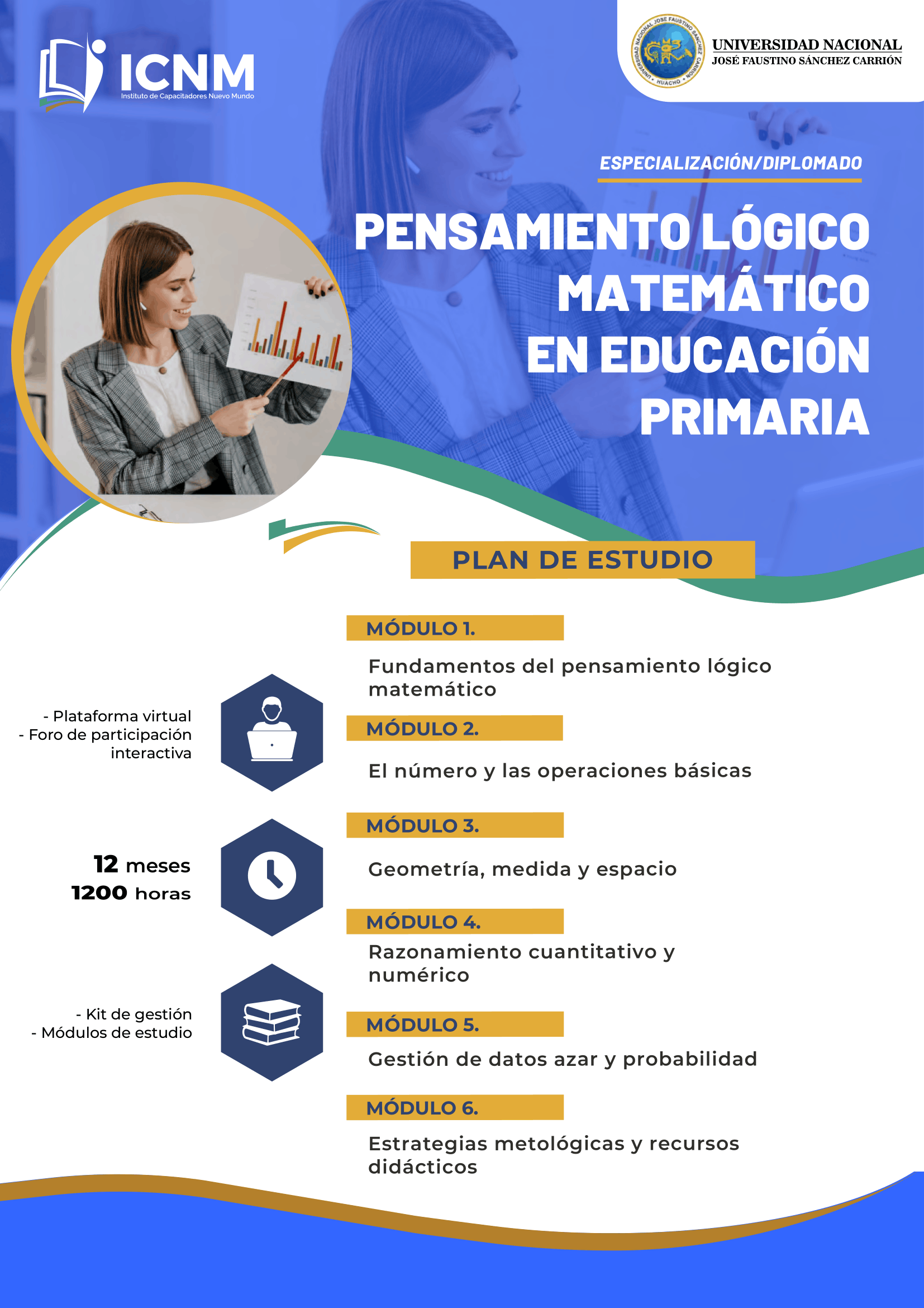 Brochure PENSAMIENTO LÓGICO MATEMÁTICO EN EDUCACIÓN PRIMARIA